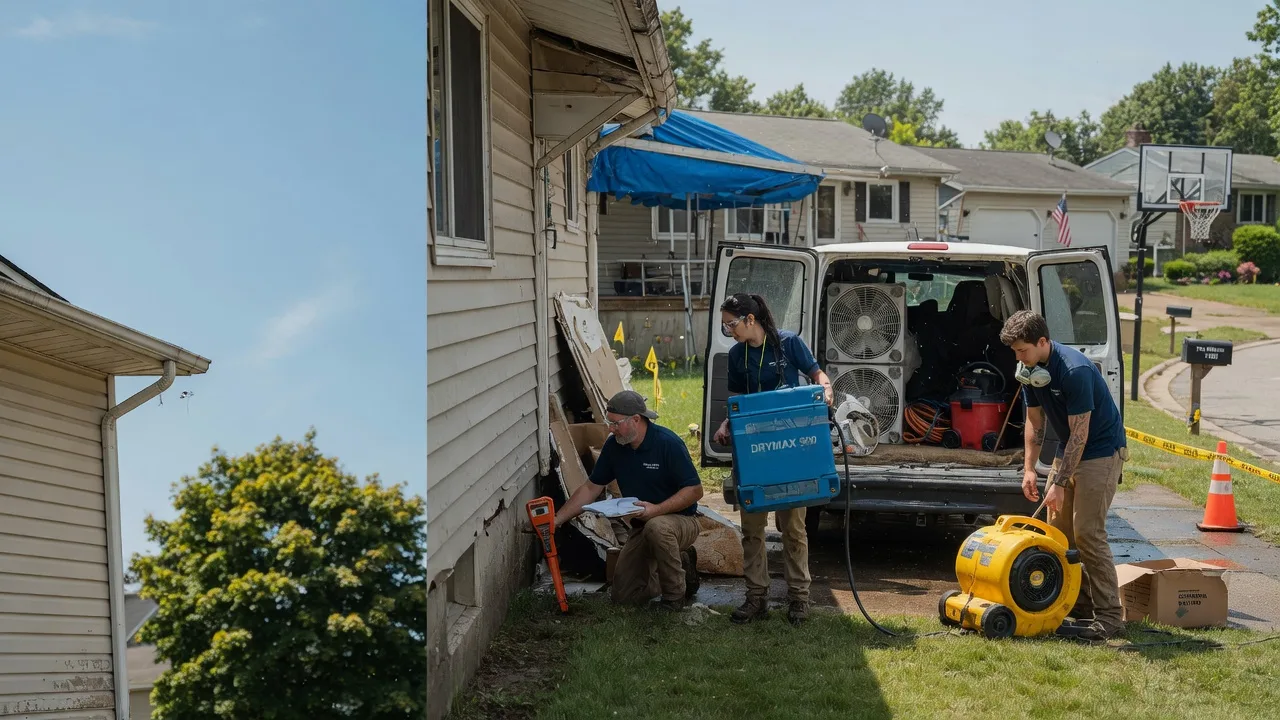 Ceiling Leak Cleanup in Ghent, WV near me